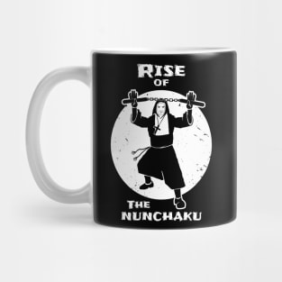 Rise Of The Nunchaku Nun Funny Martial Arts Pun Mug